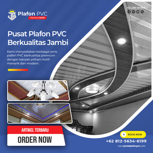 Jual Plafon PVC Periuk: Pilihan Tepat untuk Dekorasi Interior Anda